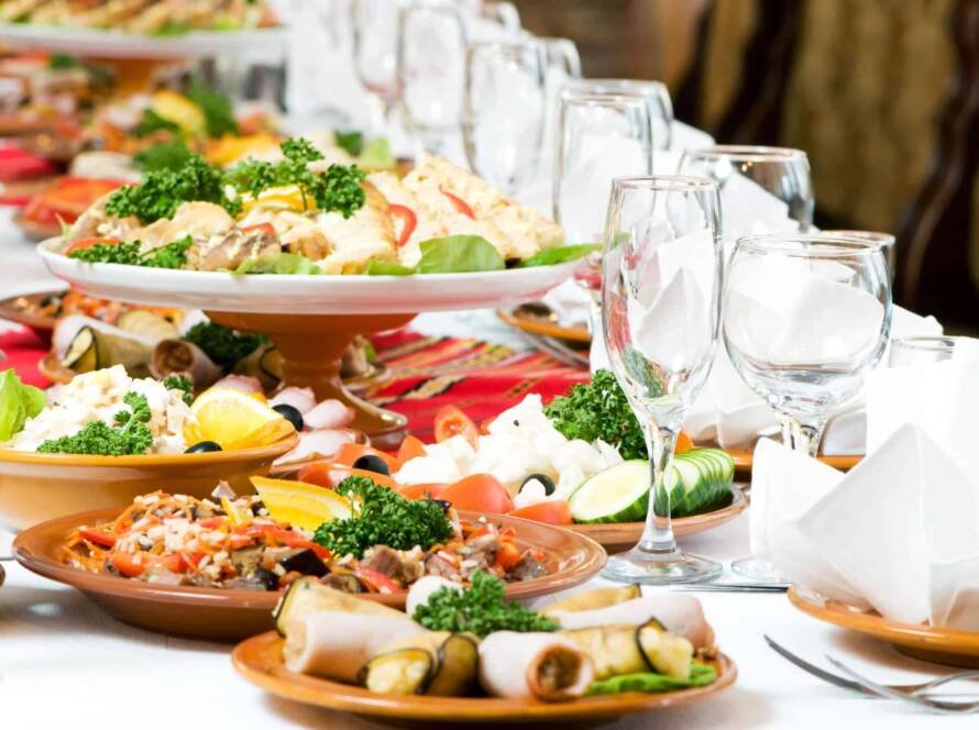 What is Included in Professional Catering Services
