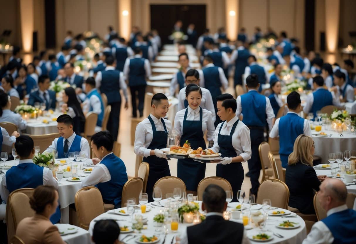How Many Servers and Staff Do You Actually Need for Your Event